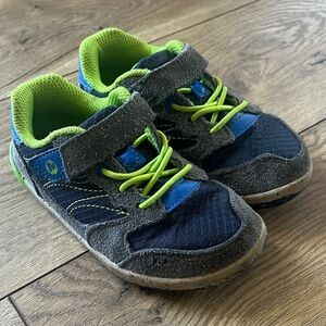 Merrell Navy and Lime Active Sneakers